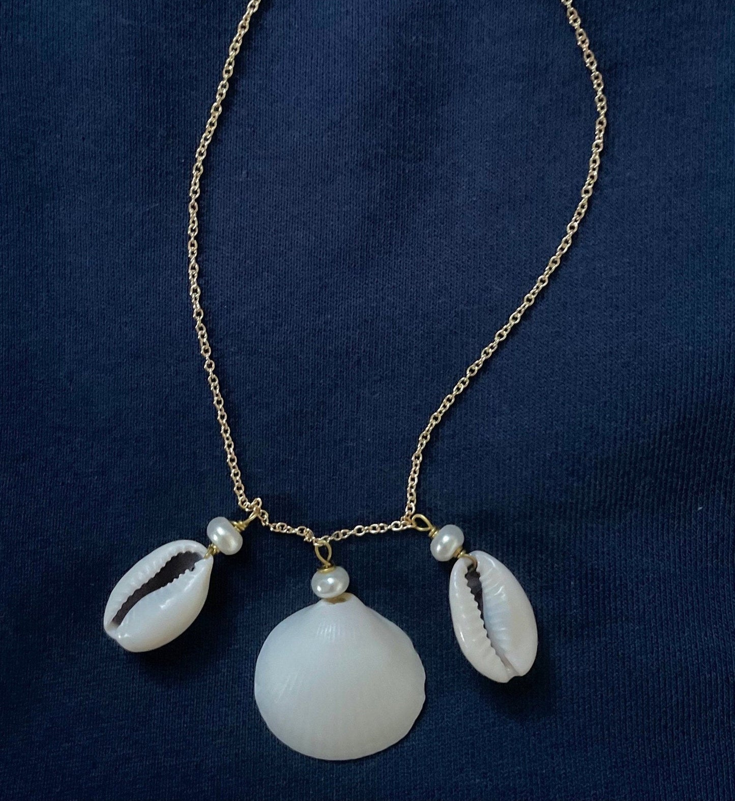 Seashell Cowrie Necklace